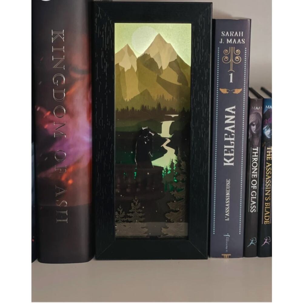 Throne Of Glass Sarah Maas Inspired Light Box Book Nook